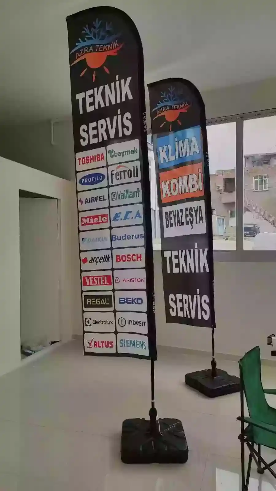 Beyaz Eşyacı Yelken Bayrağı-16