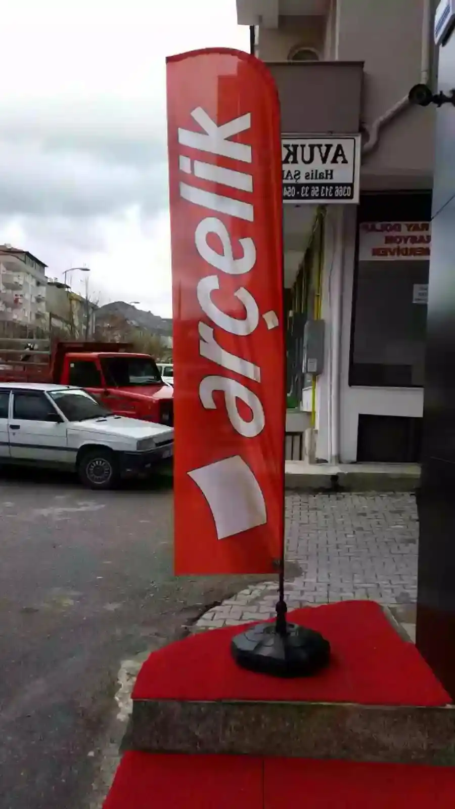 Beyaz Eşyacı Yelken Bayrağı-4