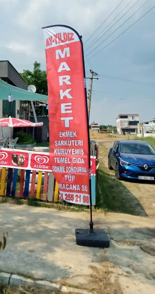 Market Yelken Bayrağı-14