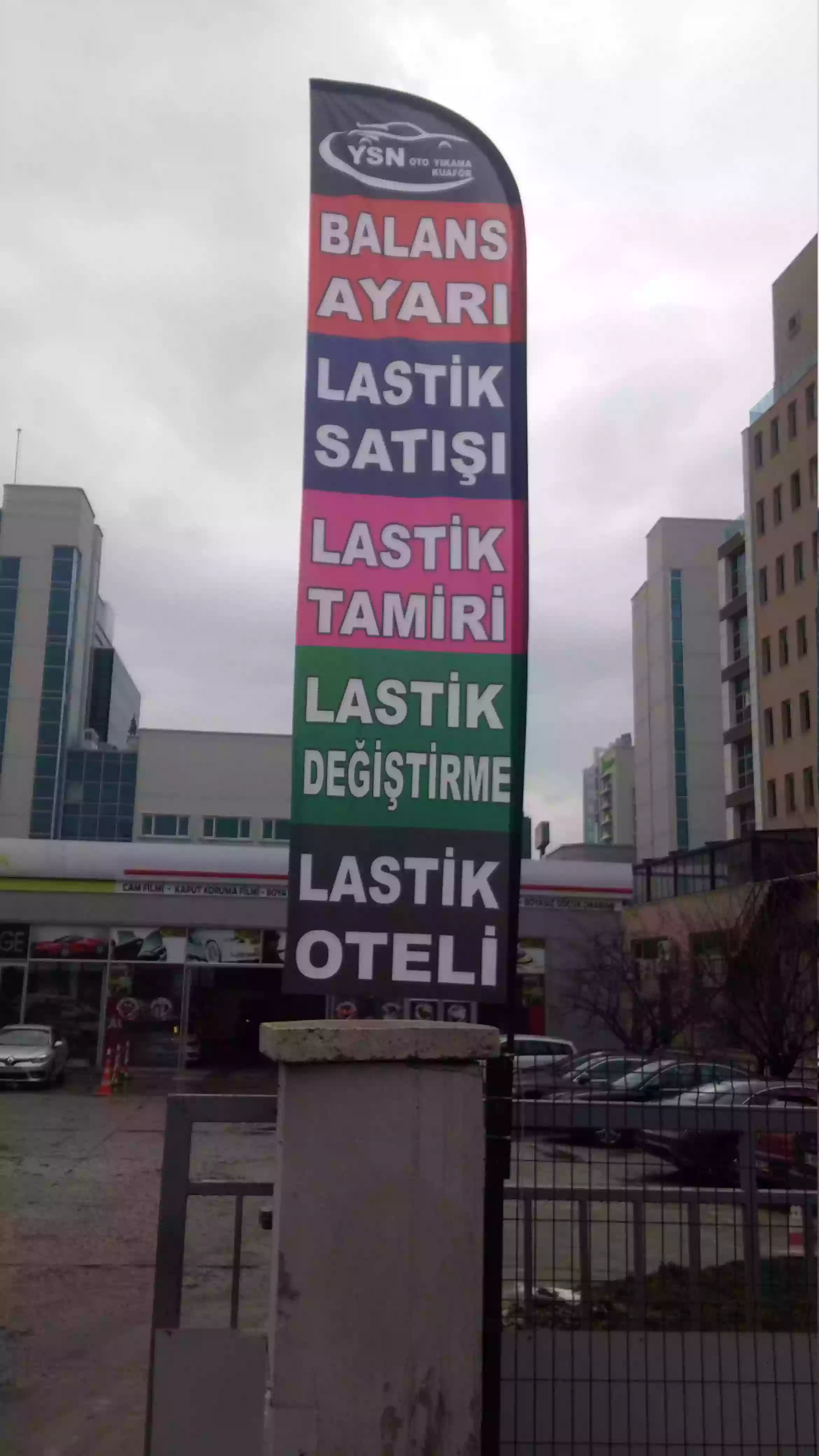 Oto Lastikçi Yelken Bayrağı-8