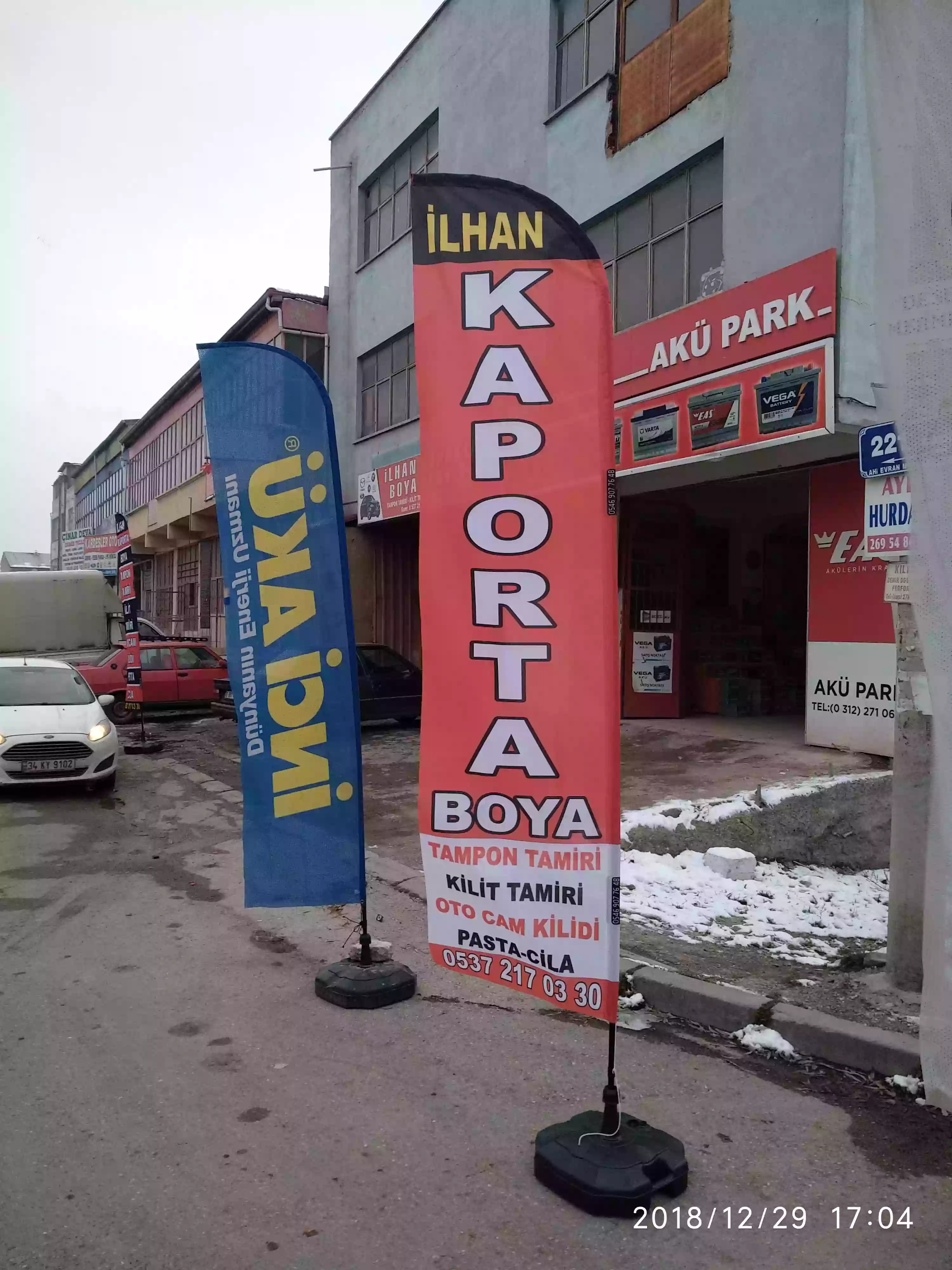 Oto Tamirci Yelken Bayrağı-2