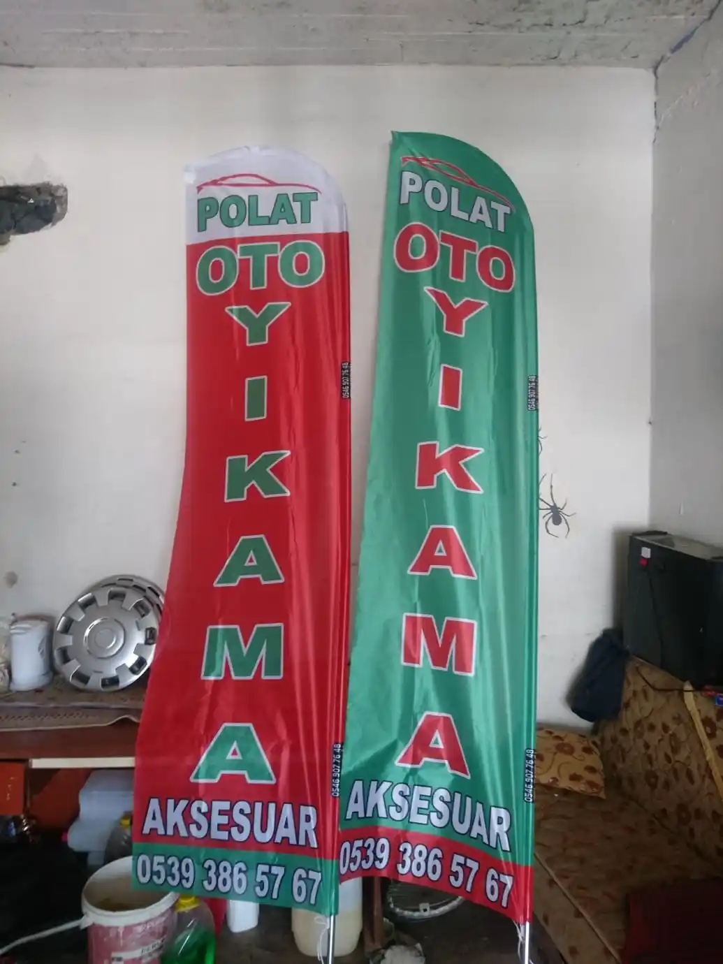 Oto Yıkama Yelken Bayrağı-26